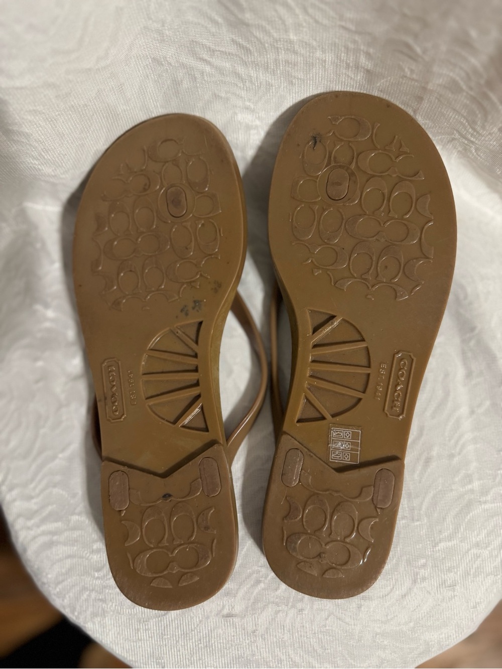 Coach Flip Flops - Picture 4 of 5